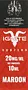 Nicotine solution "Ignite Maroon" 10ml