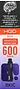 Electric pods "HQD EOS BKIC" 600 puffs