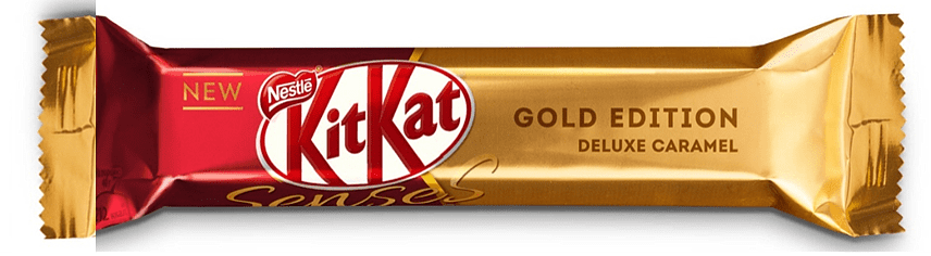 Chocolate baton "Kitkat Senses Deluxe Caramel" 40g