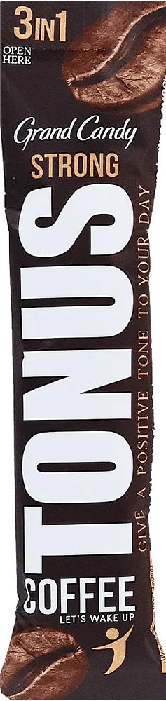 Instant coffee blend "Grand Candy Tonus Strong 3in1" 16g