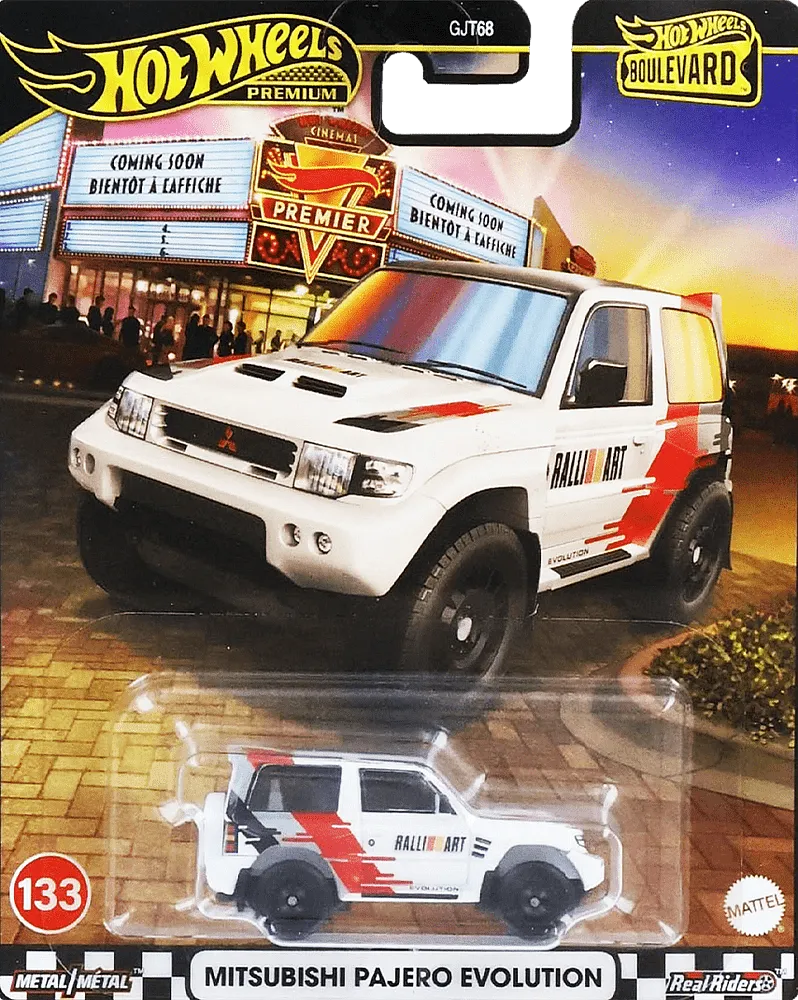 Toy-car 'Hot Wheels Mitsubishi Pajero Evolution"