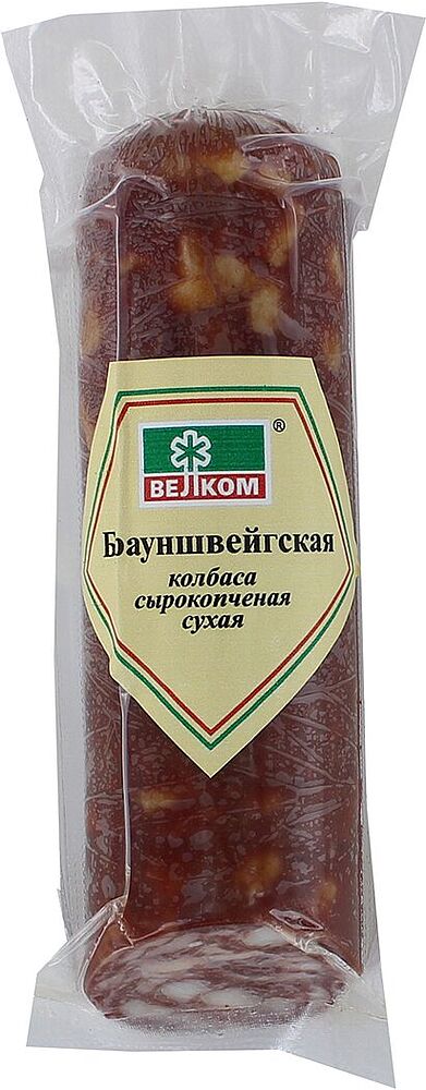Колбаса сырокопченая "Велком Брауншвейгская" 300г