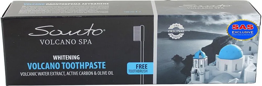 Toothpaste "Santo Volcano Spa" 100ml
