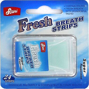 Breath freshening strips "Fuwei"