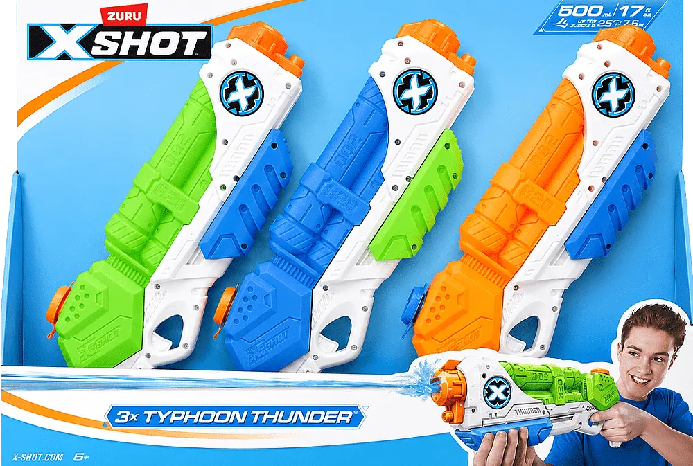 Խաղալիք-ջրային ատրճանակ «Zuru X Shot» 3 հատ
