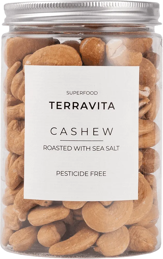 Salty cashews "Terravita Cashew" 220g±5%
