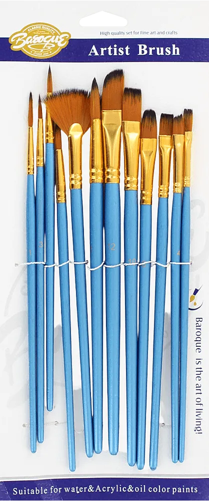 Brush set "Baroque" 12 pcs 