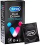 Condoms "Durex Dual Extase" 12pcs