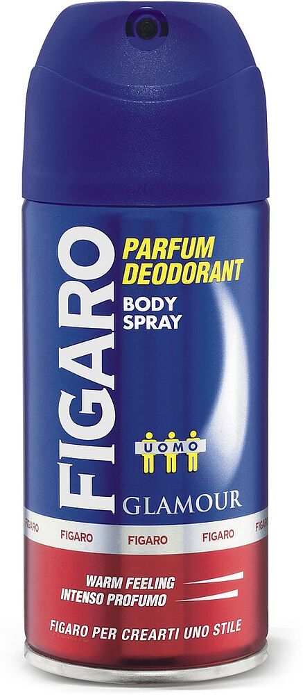 Perfumed deodorant "Figaro Uomo Glamour Men" 150ml
