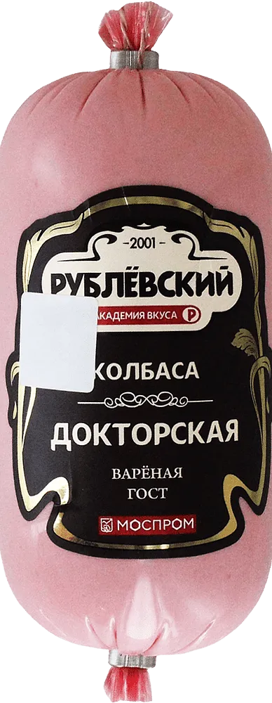Boiled doctoral sausage "Rublevski" 450g
