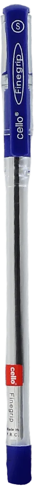 Blue pen "Cello Finegrip" 