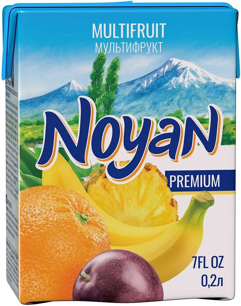 Multifruit nectar "Noyan Premium" 200ml 