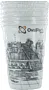 Disposable paper cups "Oval Pack" 6 pcs