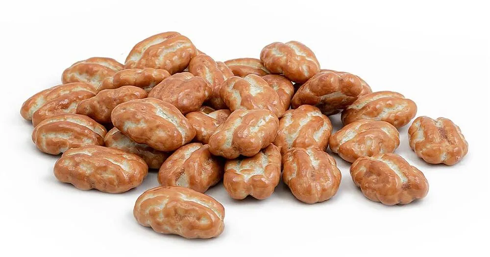 Caramelized pecans