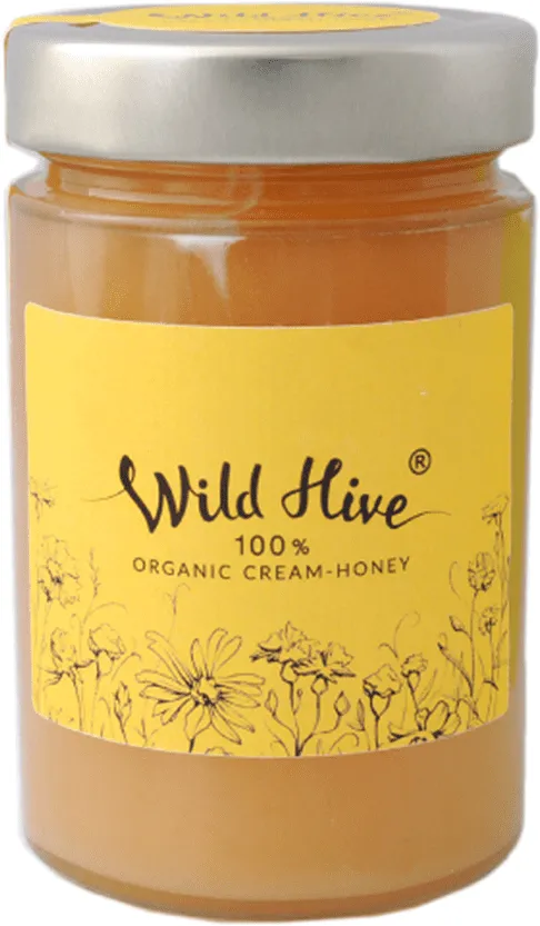 Organic cream-honey "Wild Hive Organic" 430g 