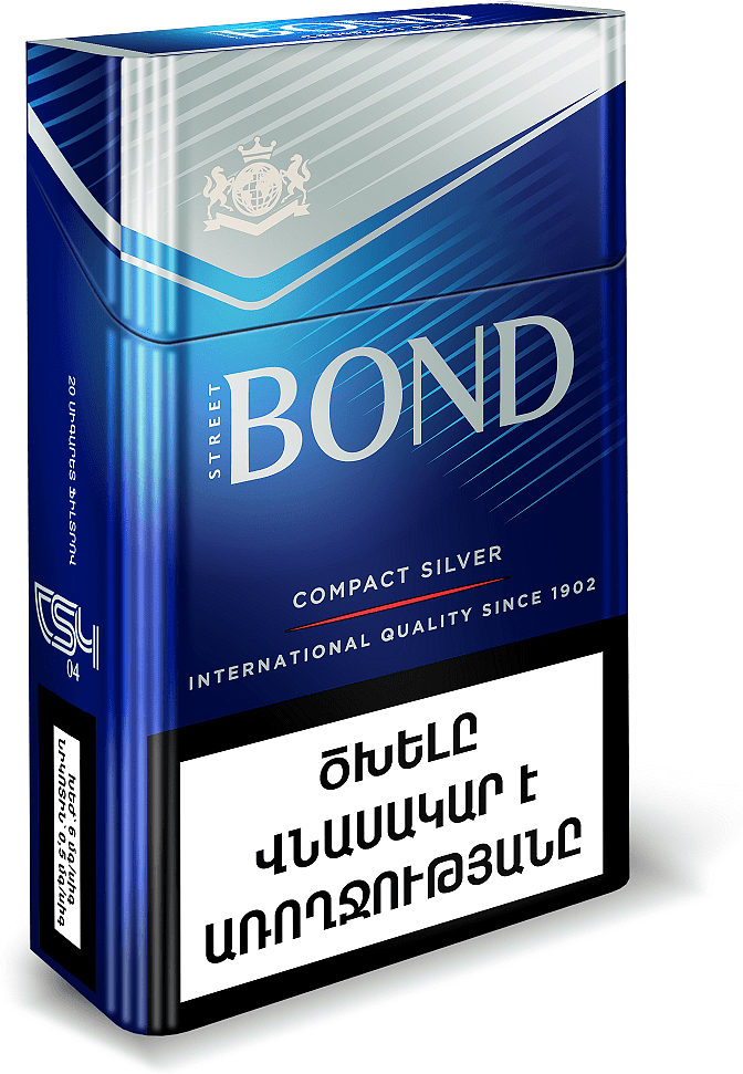 Cigarettes "Bond Compact Silver"