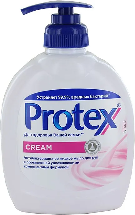 Antibacterial liquid soap "Protex Cream" 300ml
