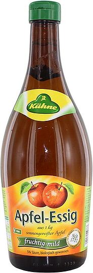 Քացախ խնձորի «Kuhne» 0.75լ 5%