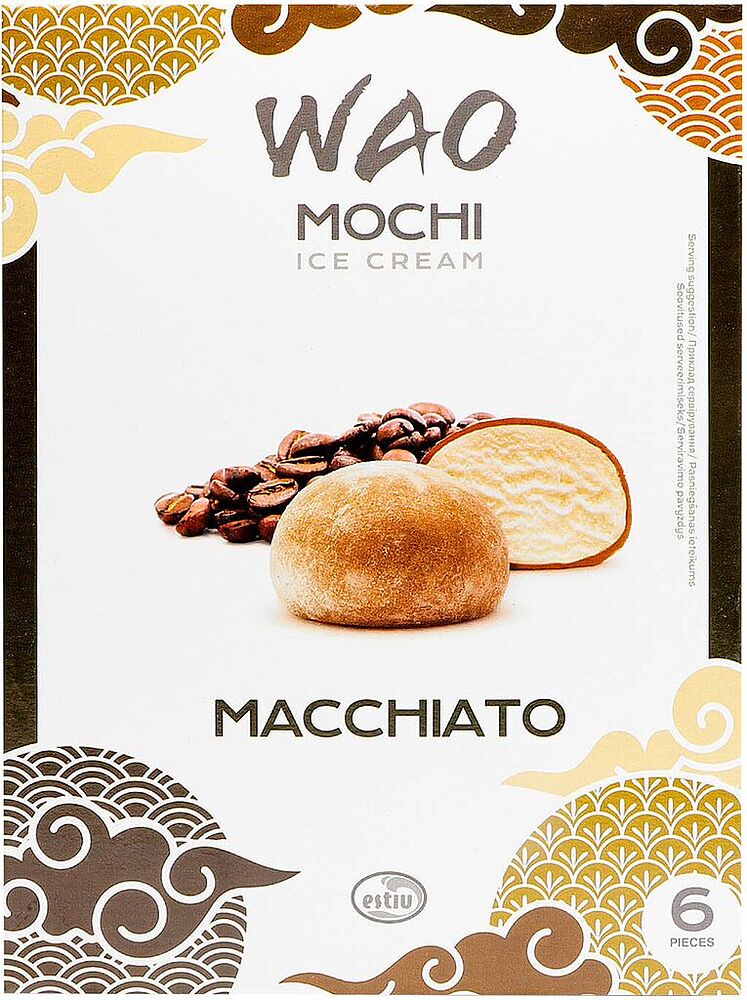 Мороженое кофейное "WAO Mochi" 210г