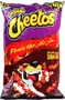 Chips with spicy sriracha sauce flavor "Cheetos Flamin' Hot Sriracha" 140g