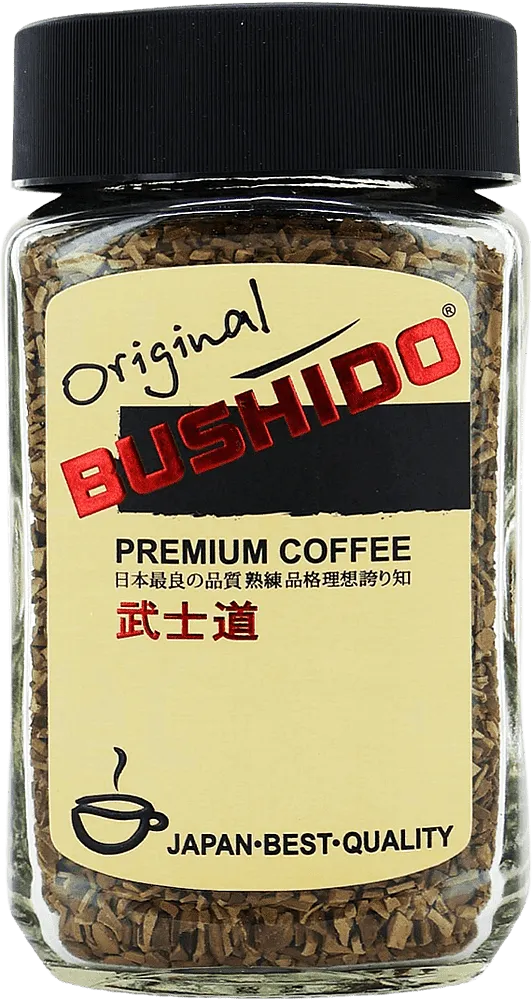 Instant coffee "Bushido Premium Original" 100g
