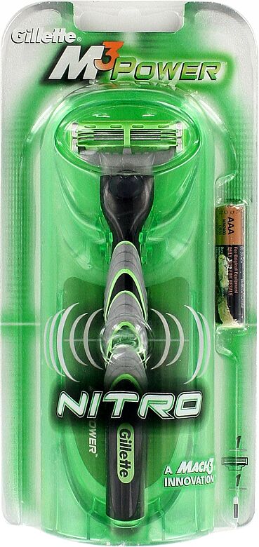 Shaving system "Gillette M3 Power Nitro" 1pcs.