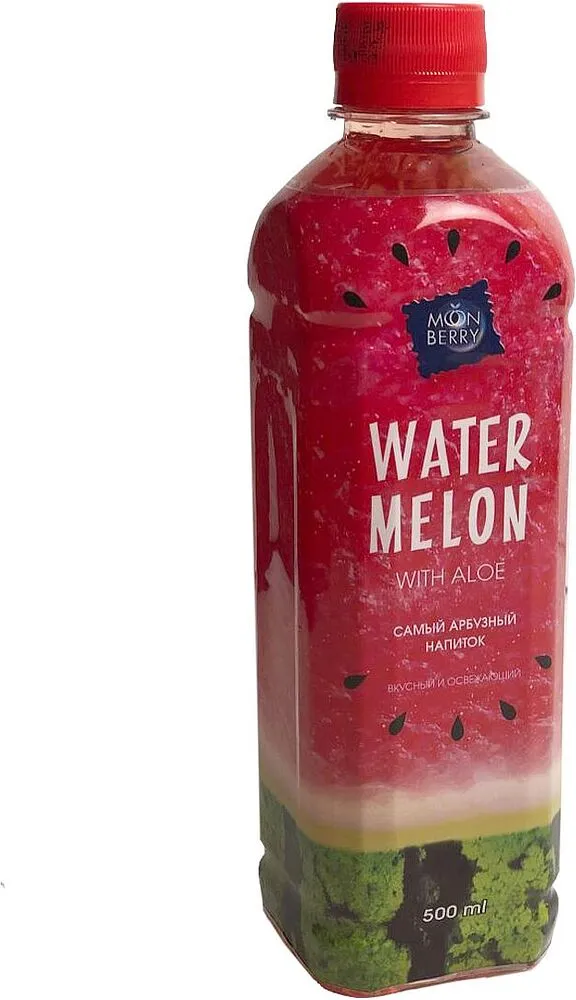 Watermelon non-alcoholic drink "Moon berry" 0.5l 
