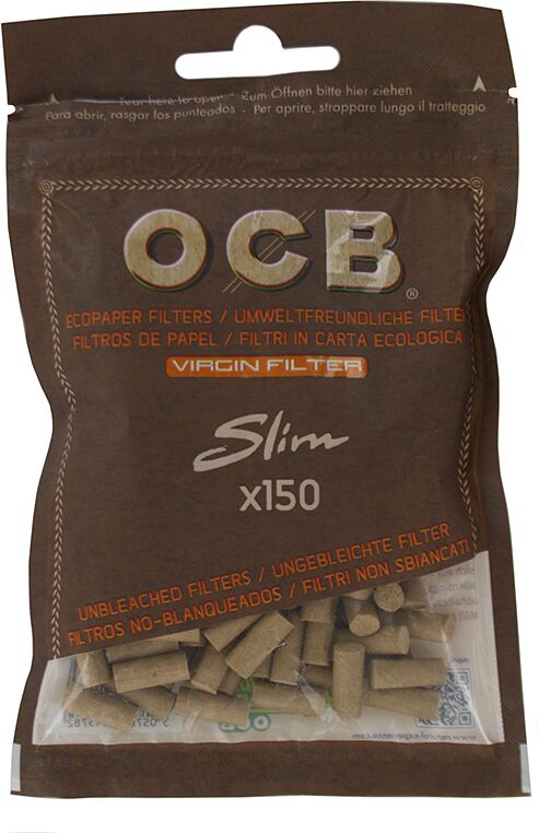 Ծխախոտի ֆիլտր «OCB Slim» 150 հատ