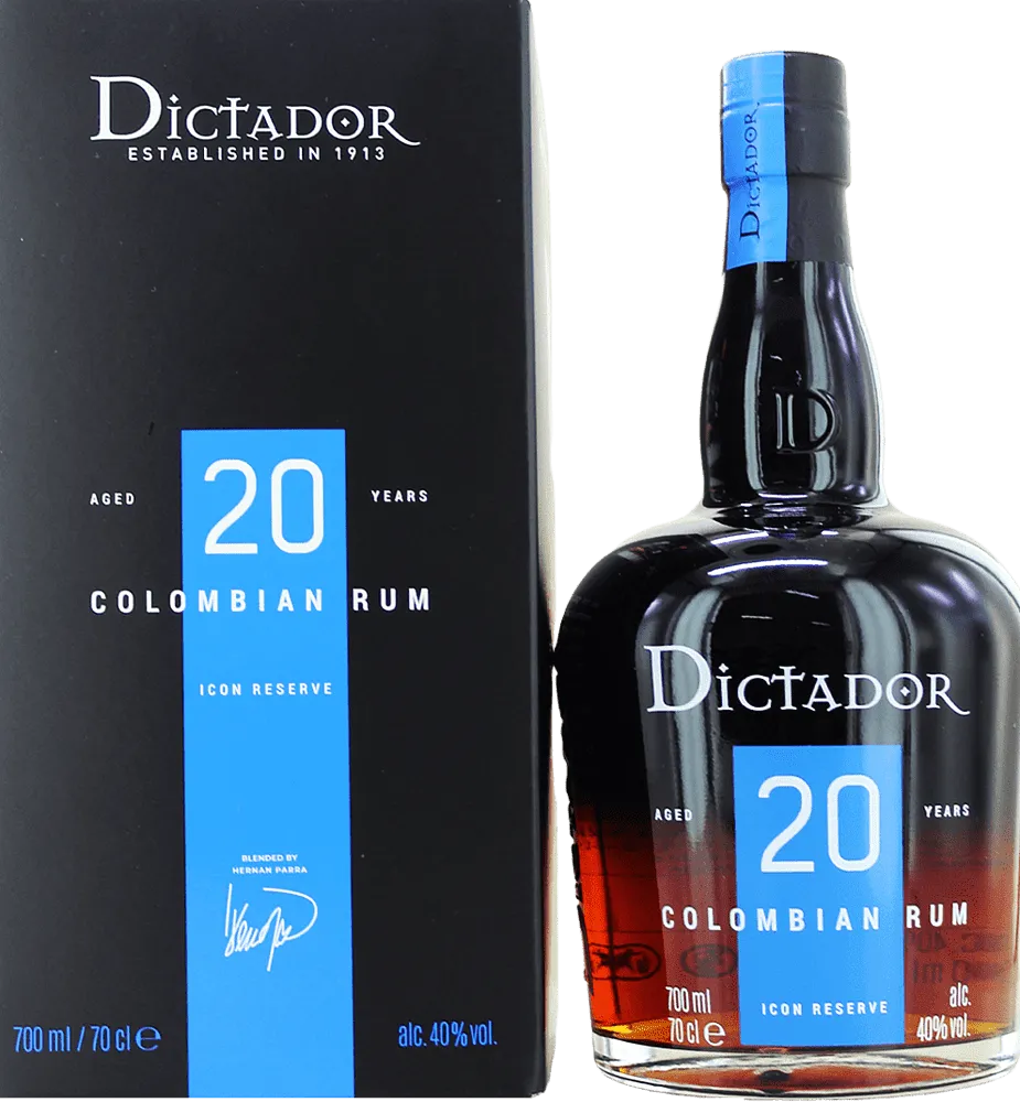 Rum "Dictador 20*" 0.7l