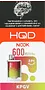 Electric pods "HQD Nook KPGV" 600 puffs