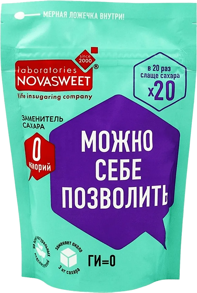 Sugar substitute "Novasweet" 150g
