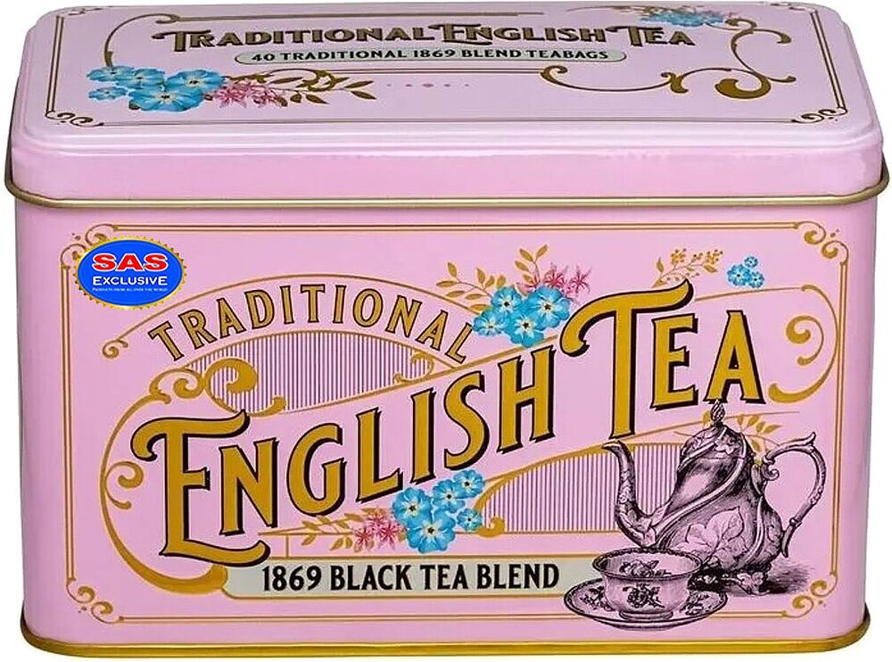 Black tea "New English Teas English Breakfast" 40*2g
