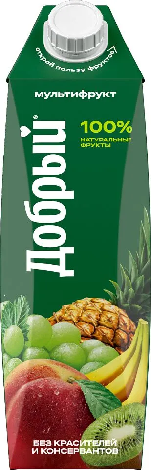 Multifruit nectar "Добрый" 1l 