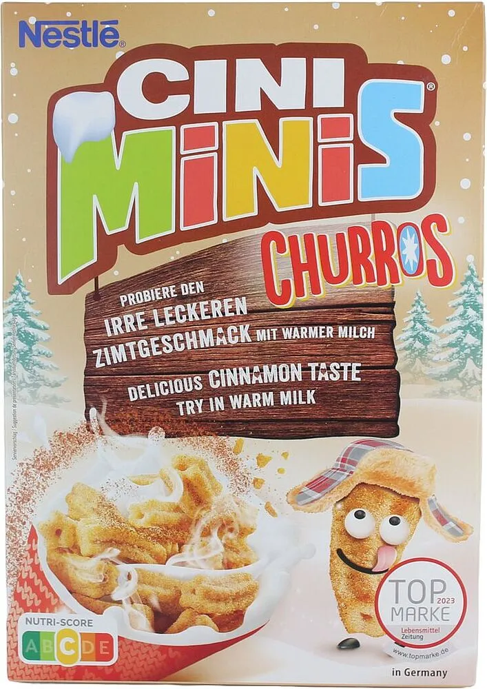 Պատրաստի նախաճաշ «Nestle Cini Minis Churros» 360գ
