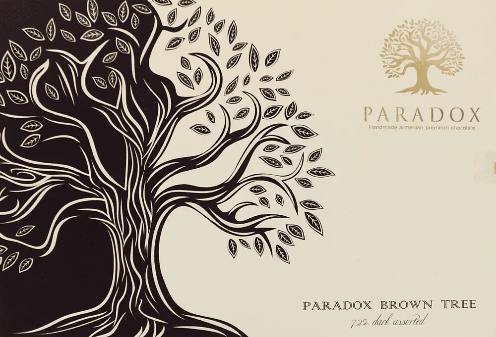 Chocolate candies collection "Paradox Brown Tree" 135g±10%