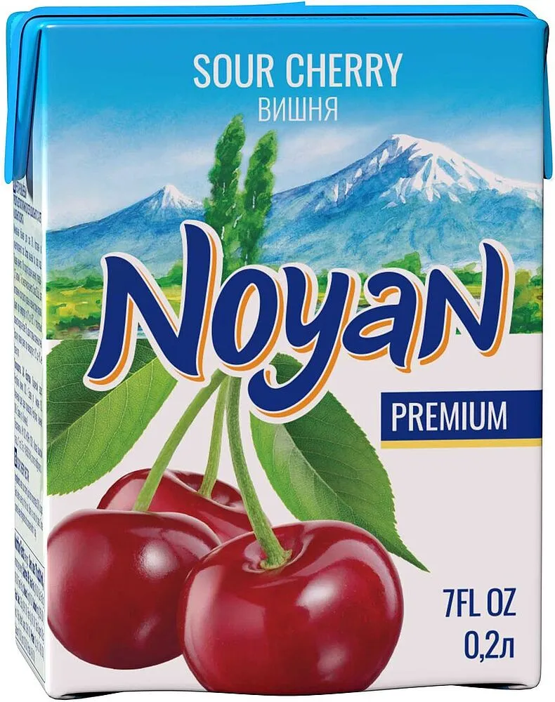 Cherry nectar "Noyan Premium" 0.2l 