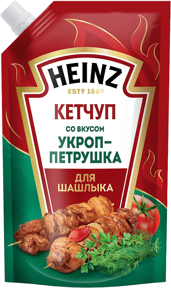 Կետչուպ մաղադանոսի և սամիթի համով «Heinz» 320գ
