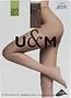 Tights "U&M 20 Den XL" Bronz