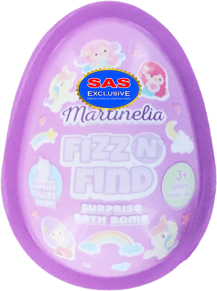 Լոգանքի ռումբ մանկական «Martinelia Fizzn Find» 150գ
