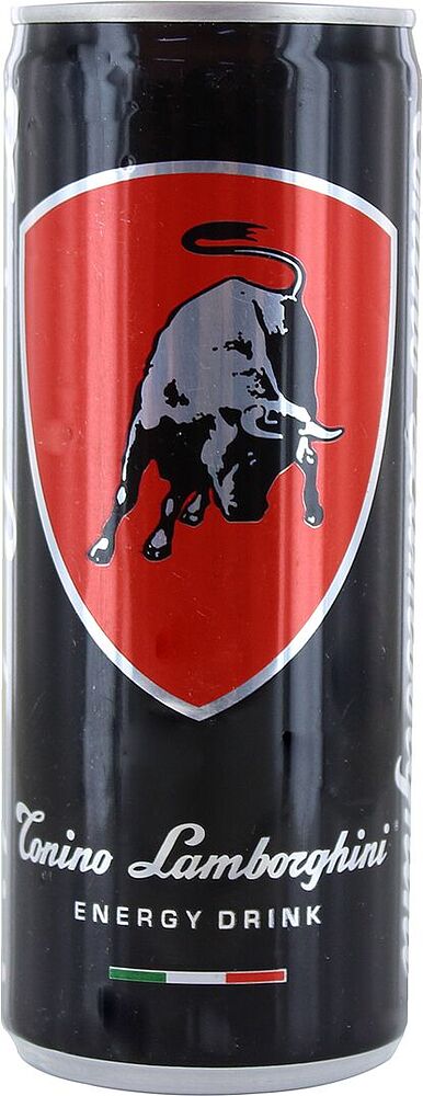 Energy carbonated drink "Tonino Lamborghini" 250ml