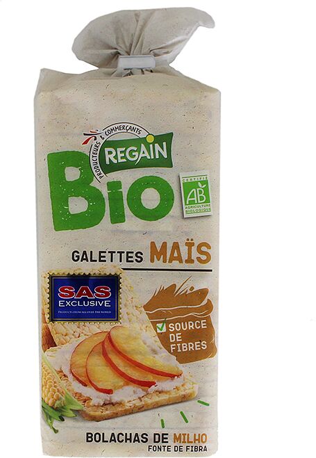 Хлебцы  кукурузные "Regain Bio" 150г