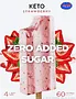 Պաղպաղակ ելակի «Keto Strawberry Zero Sugar» 4*81մլ