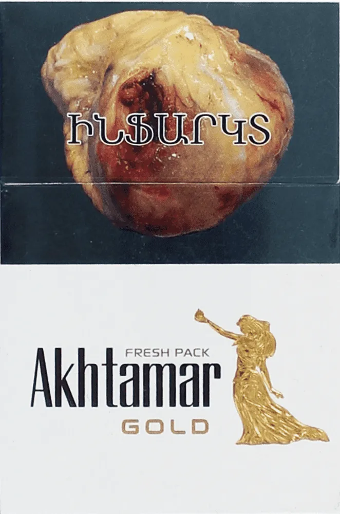 Cigarettes "Akhtamar Fresh Pack Gold"
