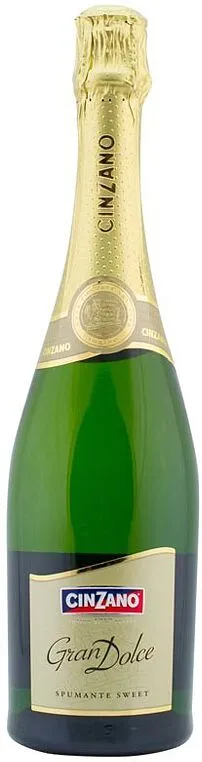 Sparkling wine "Cinzano Gran Dolce" 0.75l