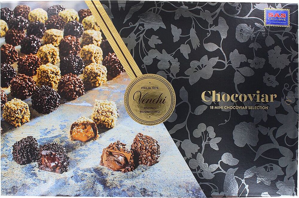Chocolate candies collection "Venchi Chocoviar" 259g