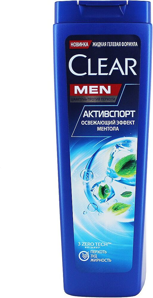 Shampoo "Clear Activsport" 380ml