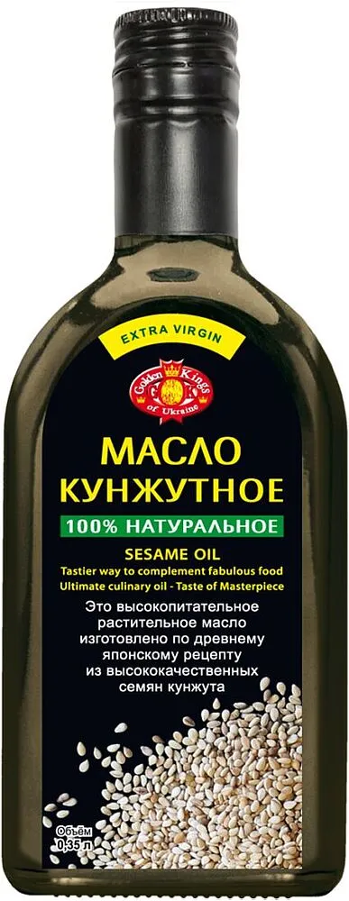 Sesame oil "Golden Kings Extra Virgin" 0.35l

