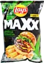Chips with double hamburger flavor "Lay's Maxx Wavy Double Hamburger" 100g