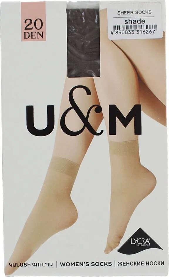 Socks "U&M" 
