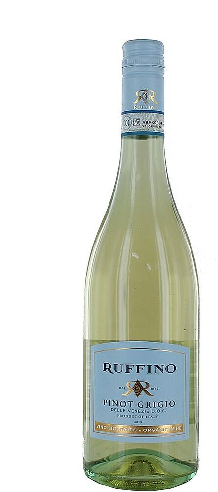 Գինի սպիտակ «Ruffino Pinot Grigio D.O.C» 0.75լ